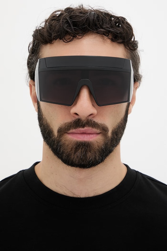 Rick Owens DRKSHDW Rev Shiny Γυαλιά ηλίου RG0000017.GBLKB