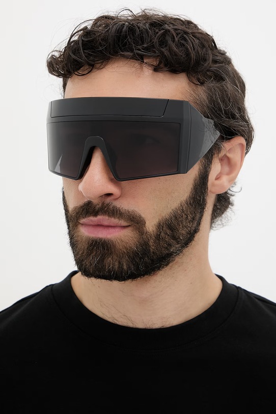 Rick Owens DRKSHDW Rev Shiny Γυαλιά ηλίου RG0000017.GBLKB