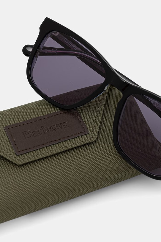 Akcesoria Barbour okulary przeciwsłoneczne BAS.3102 czarny