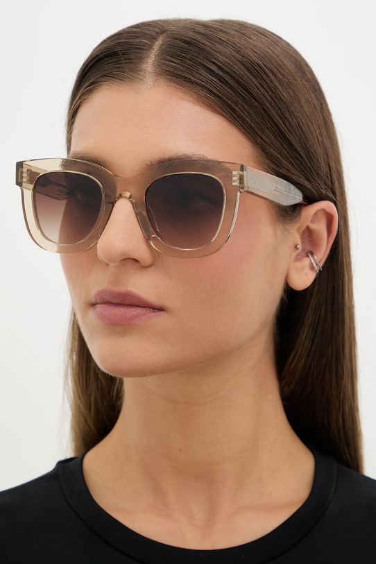 Thierry Lasry GAMBLY occhiali da sole cat eye GAM8421 beige SS26