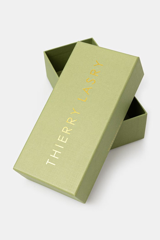 Thierry Lasry SLIPPERY okulary przeciwsłoneczne okrągłe czarny SLIP101