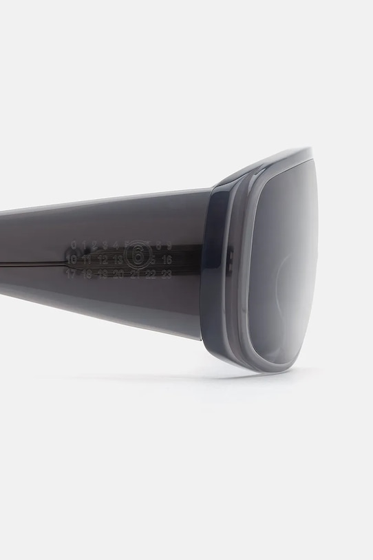 MM6 Maison Margiela okulary przeciwsłoneczne MARGIELA MM6 MASK GREY I4H1 czarny