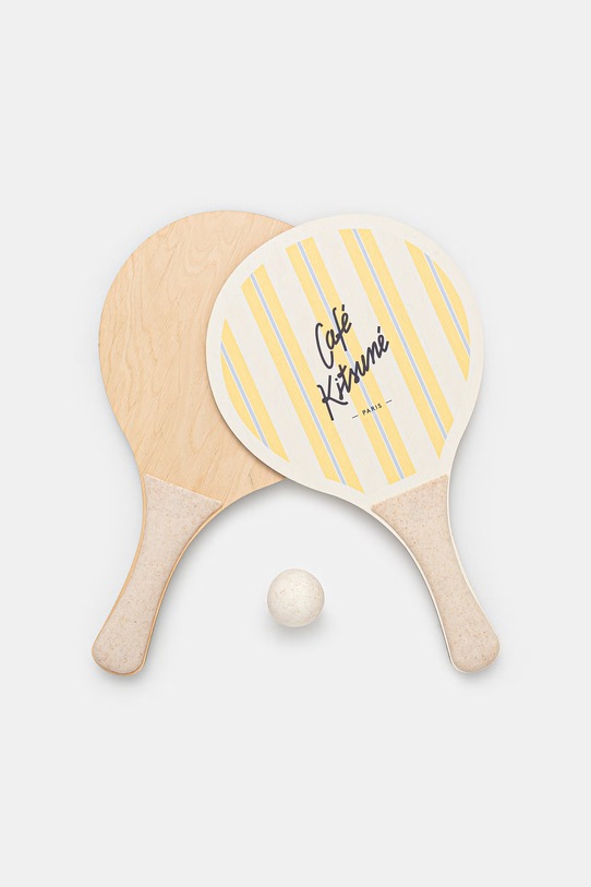 Café Kitsuné zestaw do ping ponga beżowy QU08801OF0030