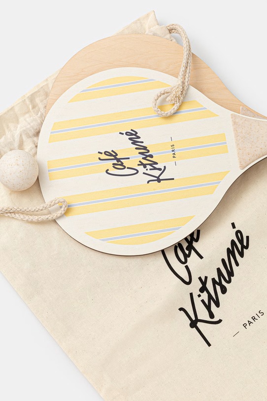 Akcesoria Café Kitsuné zestaw do ping ponga QU08801OF0030 beżowy