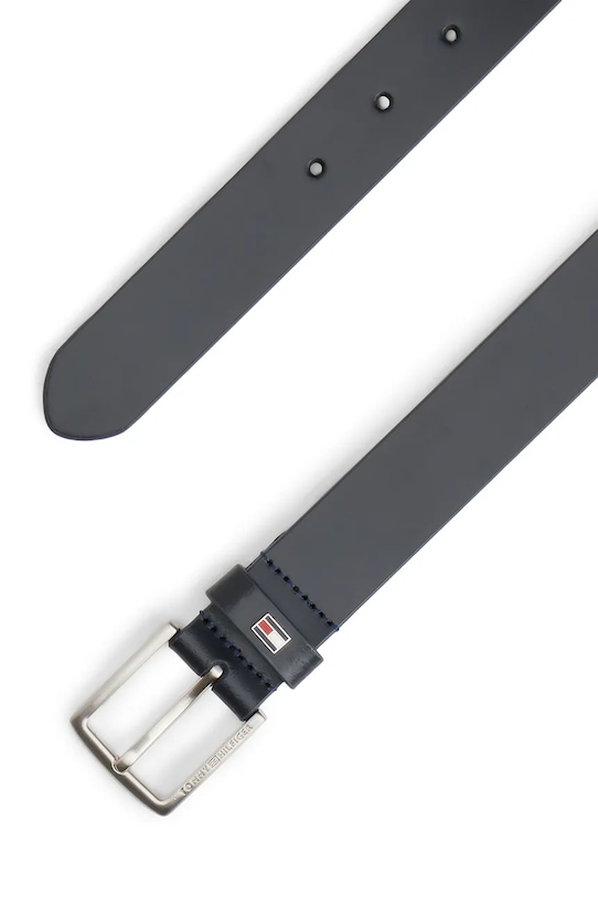 Chłopiec Tommy Hilfiger pasek skórzany dziecięcy KA0KA00002.PPY2 granatowy