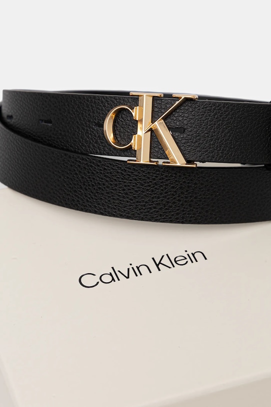 Doplnky Opasok Calvin Klein LV04F7060G čierna