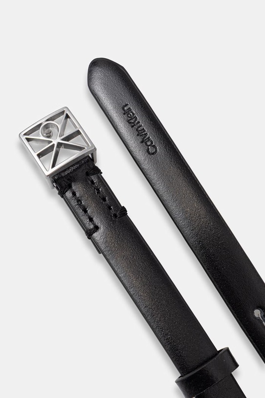 Calvin Klein remen za žene kožni LV04F7061G crna SS26
