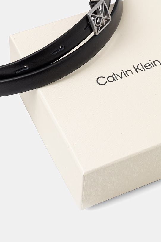 Dodaci Calvin Klein remen za žene kožni LV04F7061G crna
