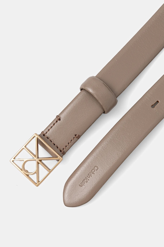 Opasok Calvin Klein LV04F7072G béžová SS26