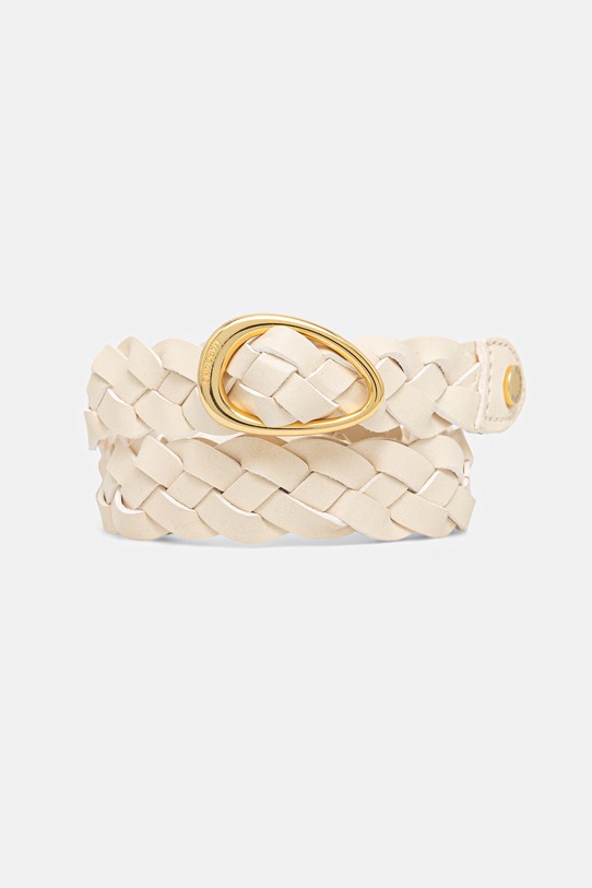 Marciano by Guess pasek damski skórzany beżowy G6GZ07.L0088