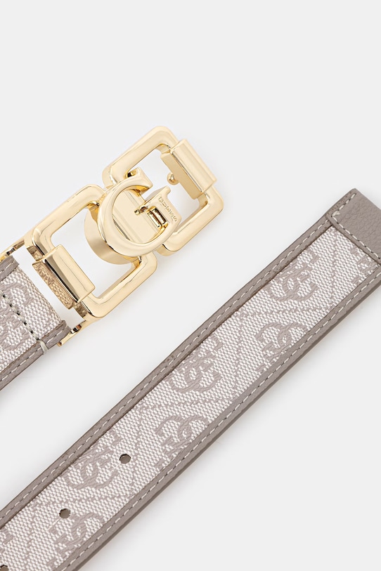 Guess pasek KARNILLA BW9334.P6130 beżowy SS26