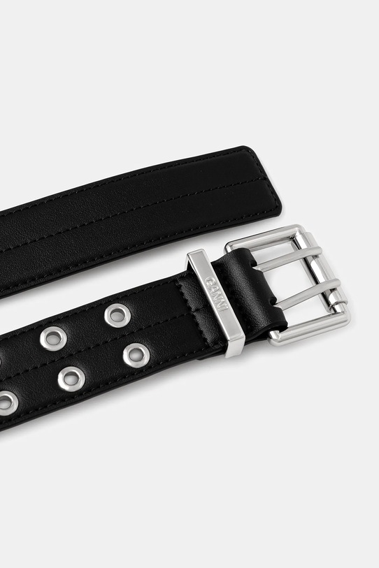 GANNI pasek A6586 czarny SS26