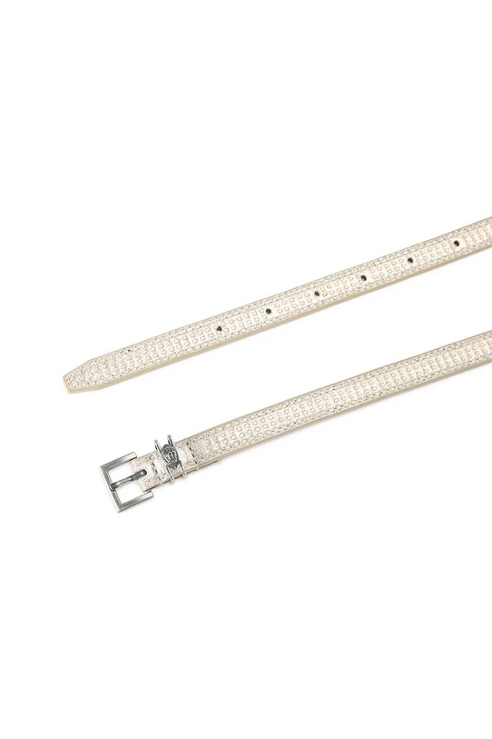 Kurt Geiger London pasek skórzany Shoreditch 5410461609 złoty SS26