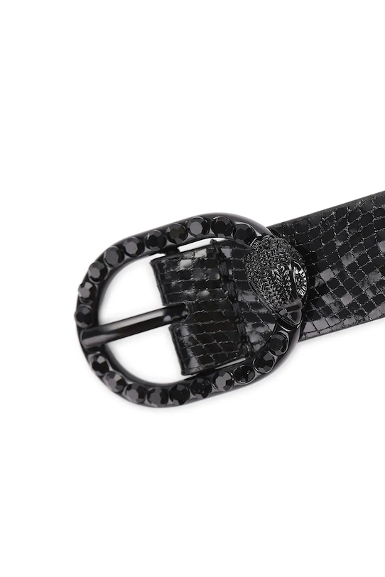 Akcesoria Kurt Geiger London pasek skórzany Mayfair 5257600019 czarny