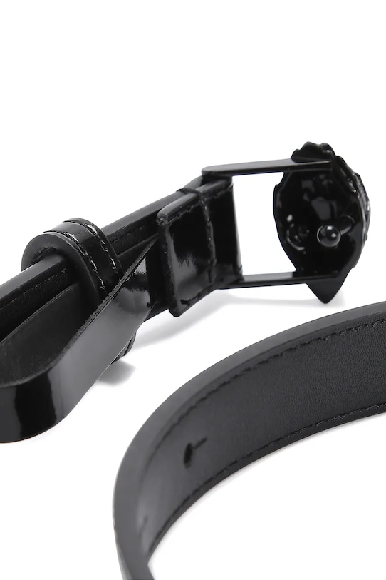 Kurt Geiger London pasek skórzany 5255800309 czarny