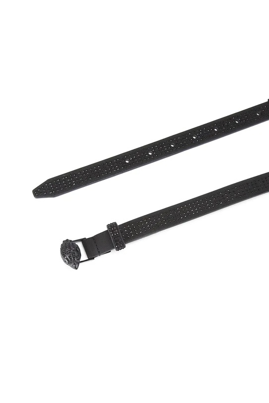 Kurt Geiger London pasek Kensington 5412000609 czarny SS26