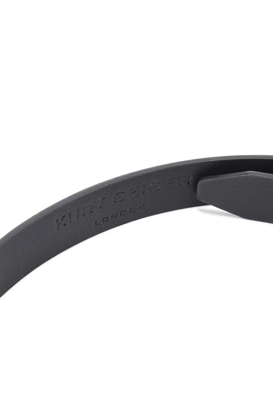 Kurt Geiger London pasek Kensington czarny 5412000609