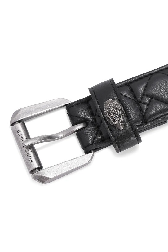 Akcesoria Kurt Geiger London pasek skórzany Kensington 5256105109 czarny