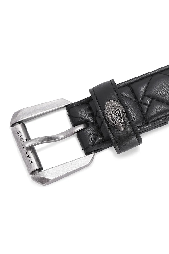 Accesorii Kurt Geiger London curea de piele Kensington 5256105109 negru