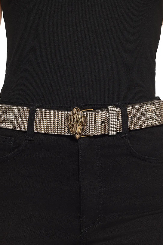 Kurt Geiger London pasek Kensington 5256261609 złoty