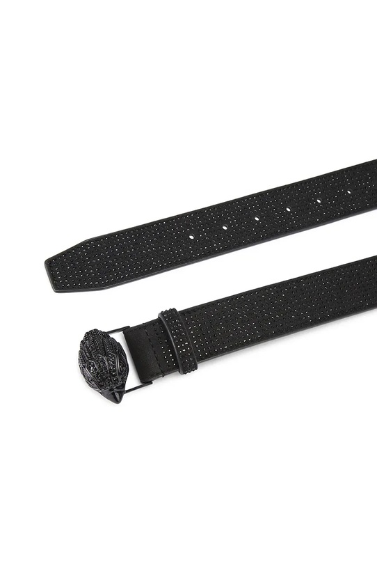 Kurt Geiger London pasek Kensington 5412200609 czarny SS26