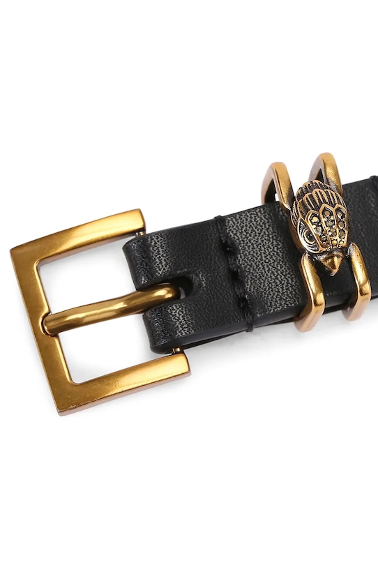 Akcesoria Kurt Geiger London pasek skórzany Shoreditch 5412300109 czarny