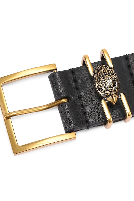 Akcesoria Kurt Geiger London pasek skórzany Shoreditch 5412400109 czarny