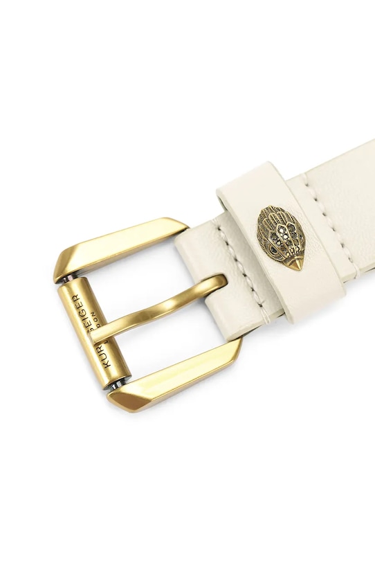 Akcesoria Kurt Geiger London pasek skórzany 5411441109 beżowy