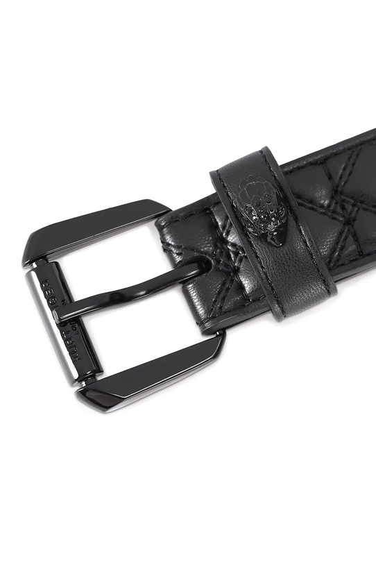 Akcesoria Kurt Geiger London pasek skórzany Kensington 5256109109 czarny