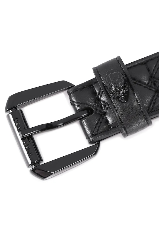 Akcesoria Kurt Geiger London pasek skórzany Kensington 5256109109 czarny