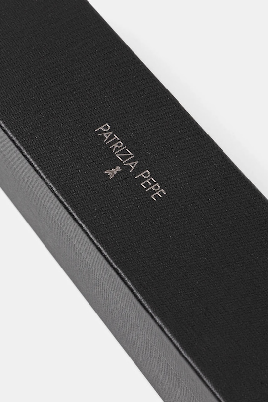 Akcesoria Patrizia Pepe pasek skórzany 8W0072.L048 czarny