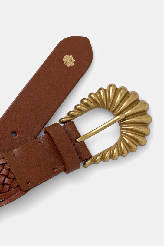 Hoss Intropia pasek skórzany 5023070 brązowy SS26