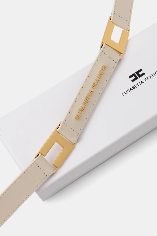 Akcesoria Elisabetta Franchi pasek CT09S61E2 beżowy