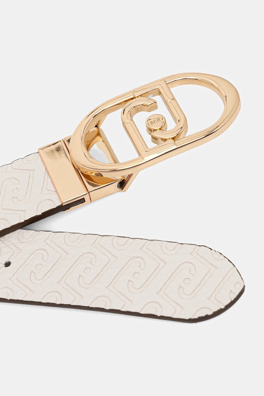 Liu Jo pasek dwustronny AA6238.ES034 beżowy SS26