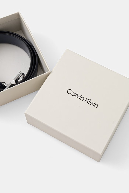 Akcesoria Calvin Klein pasek damski skórzany LV04F7074G niebieski