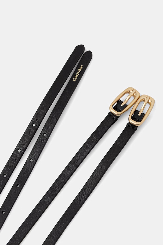 Calvin Klein remen ženski kožni LV04F7077G crna SS26