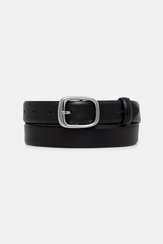 Calvin Klein ζώνη γυναικεία δερμάτινη μαύρο LV04F7100G