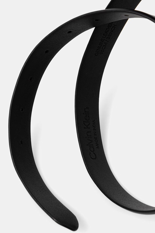 Calvin Klein ζώνη γυναικεία δερμάτινη LV04F7100G μαύρο SS26