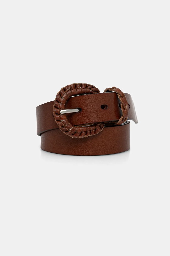 IBlues pasek skórzany CARENA brązowy 2617501021200