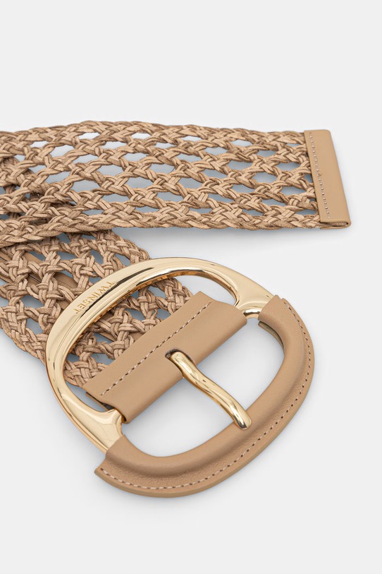 Twinset dámsky opasok 261TO5390 béžová SS26