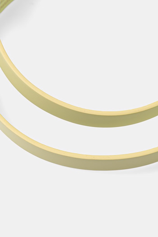 United Colors of Benetton pasek damski z imitacji skóry 6NPGVL001 żółty SS26