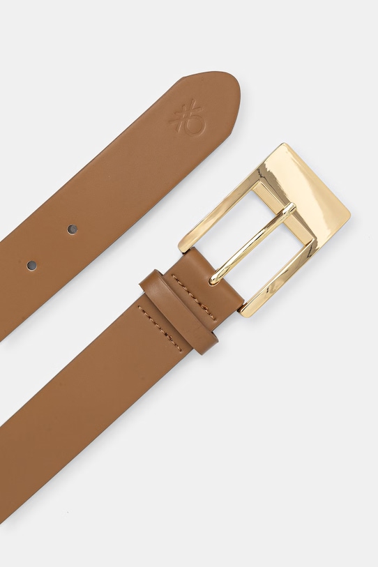 United Colors of Benetton pasek damski 6NPGVL002 brązowy SS26