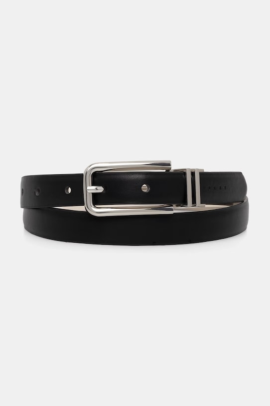 Sisley pasek dwustronny damski czarny 6UDQWL03F