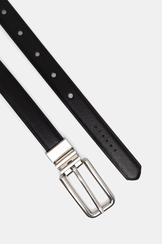 Sisley pasek dwustronny damski 6UDQWL03F czarny SS26