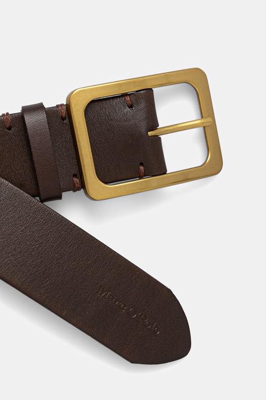 Marc O'Polo pasek damski skórzany 5000011525 brązowy SS26