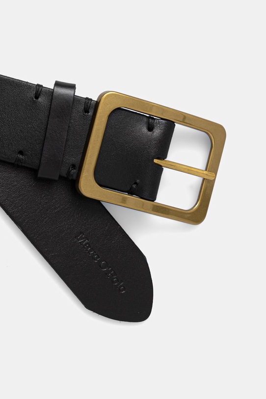 Marc O'Polo pasek damski skórzany 5000011525 czarny SS26