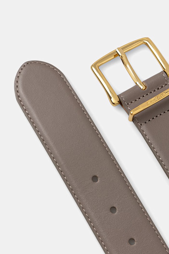 Marc O'Polo pasek damski skórzany 5000011541 brązowy SS26