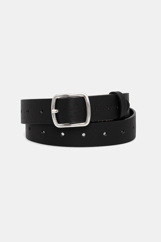 Marc O'Polo pasek damski skórzany czarny 5000011542