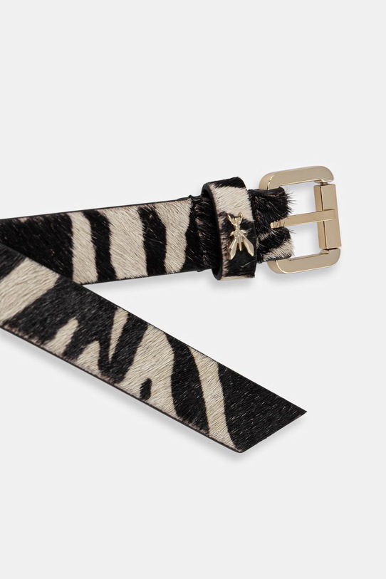 Patrizia Pepe pasek damski skórzany 2W0047.L056 czarny SS26