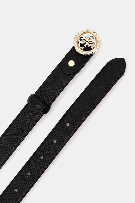 Guess pasek BW9343.P6225 czarny SS26